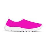 Hot Pink Women's Mesh Running Shoes