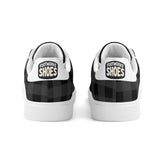 Black Unisex Premium Synthetic Leather Sneakers