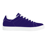 Ravens Purple Low-Top Synthetic Leather Sneakers