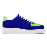 Royal Blue Unisex Microfiber Sneakers |