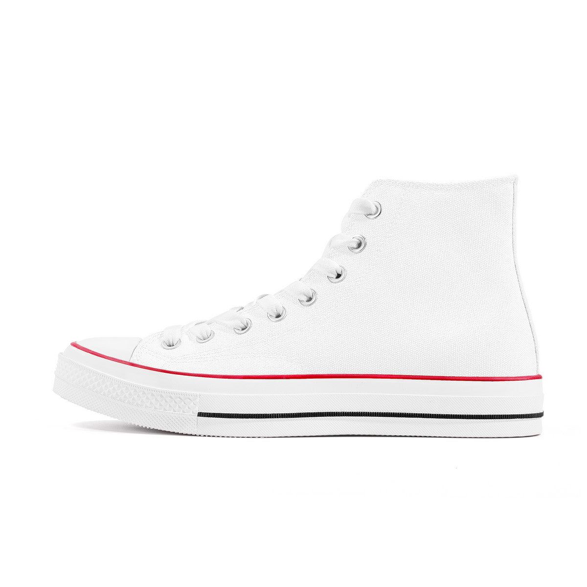 White High Top Canvas Shoes