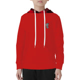 Kids Red and Black Hoodie
