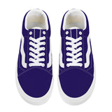 Ravens Purple Low Top Flat Sneaker
