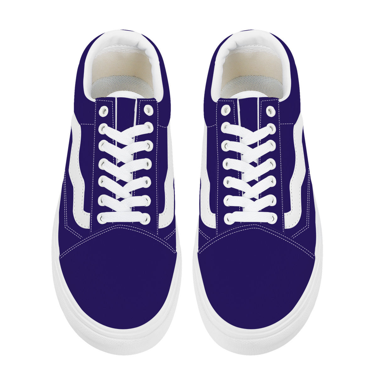 Ravens Purple Low Top Flat Sneaker