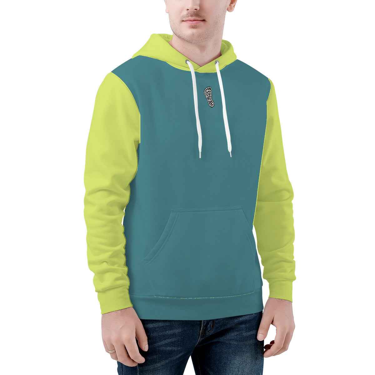 Neon Green Men's Hoodie