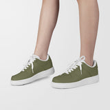Olive Green Low Top Unisex Sneaker