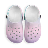 Kid's Mermaid Gradient Casual Clogs