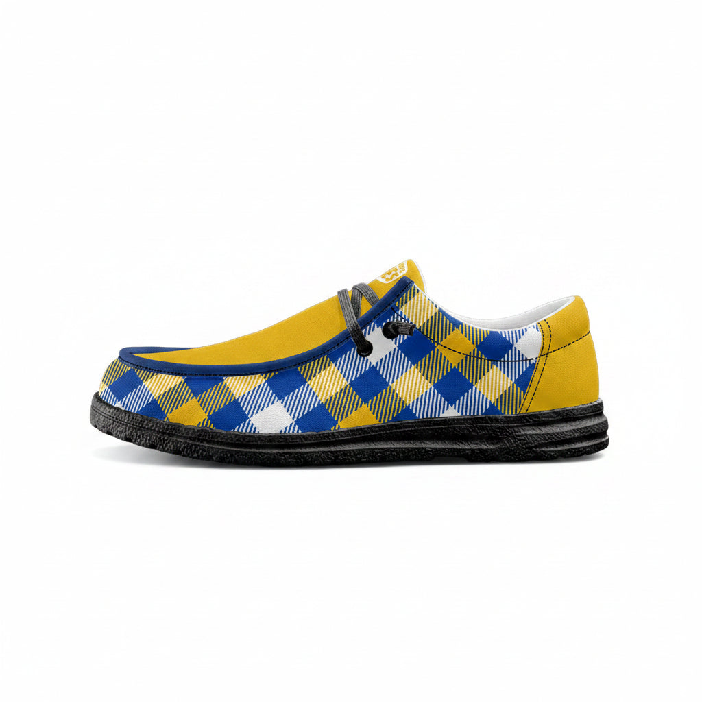 Butter Yellow Unisex Canvas Loafers