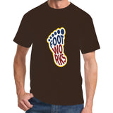 Brown Print  swag T-Shirt