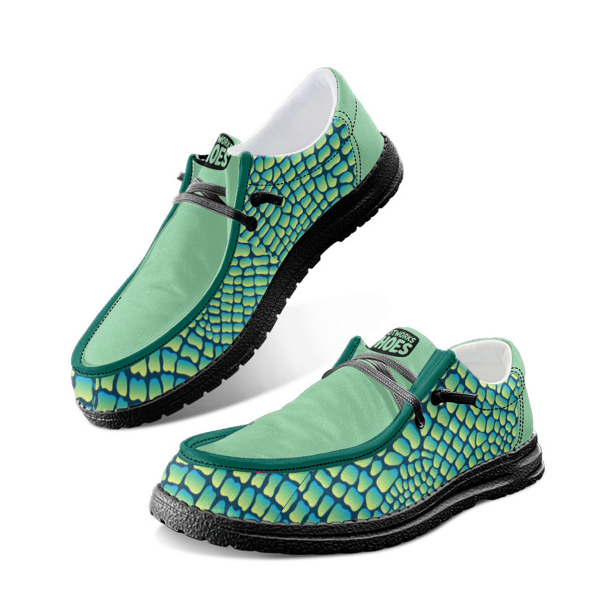 Croc Hunter Canvas Loafers