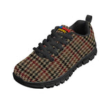 Kids Brown Pattern Sneakers
