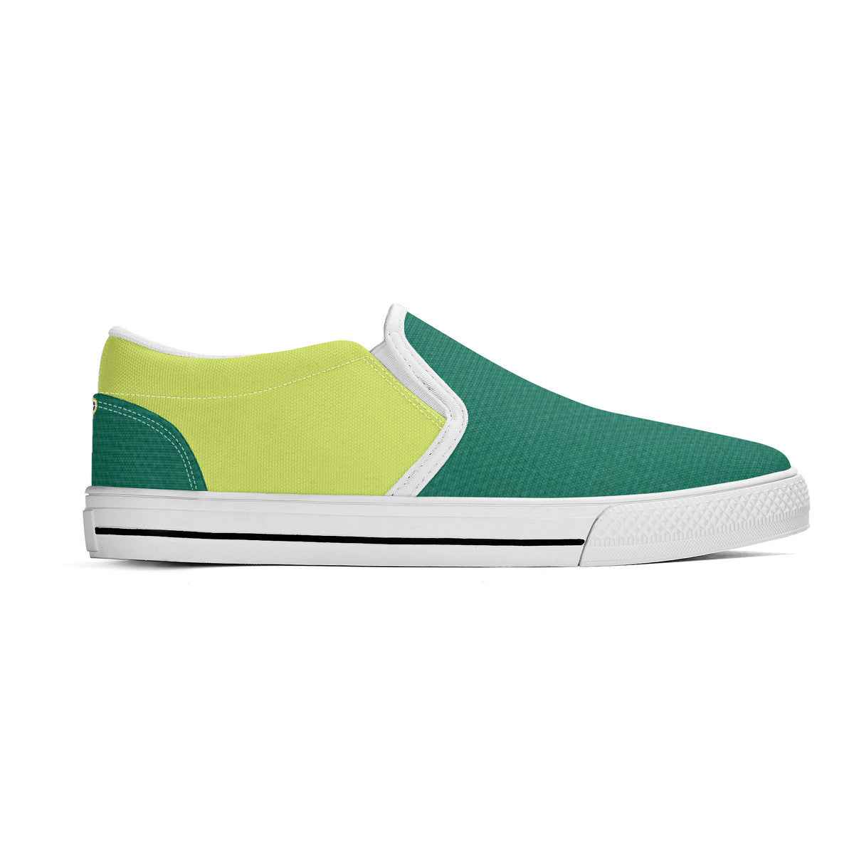 Neon Green Unisex Slip-on Shoes