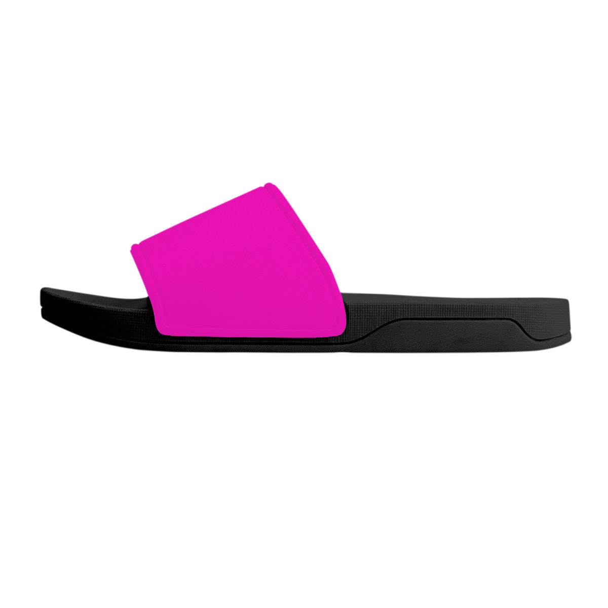 Hot Pink Slide Sandals