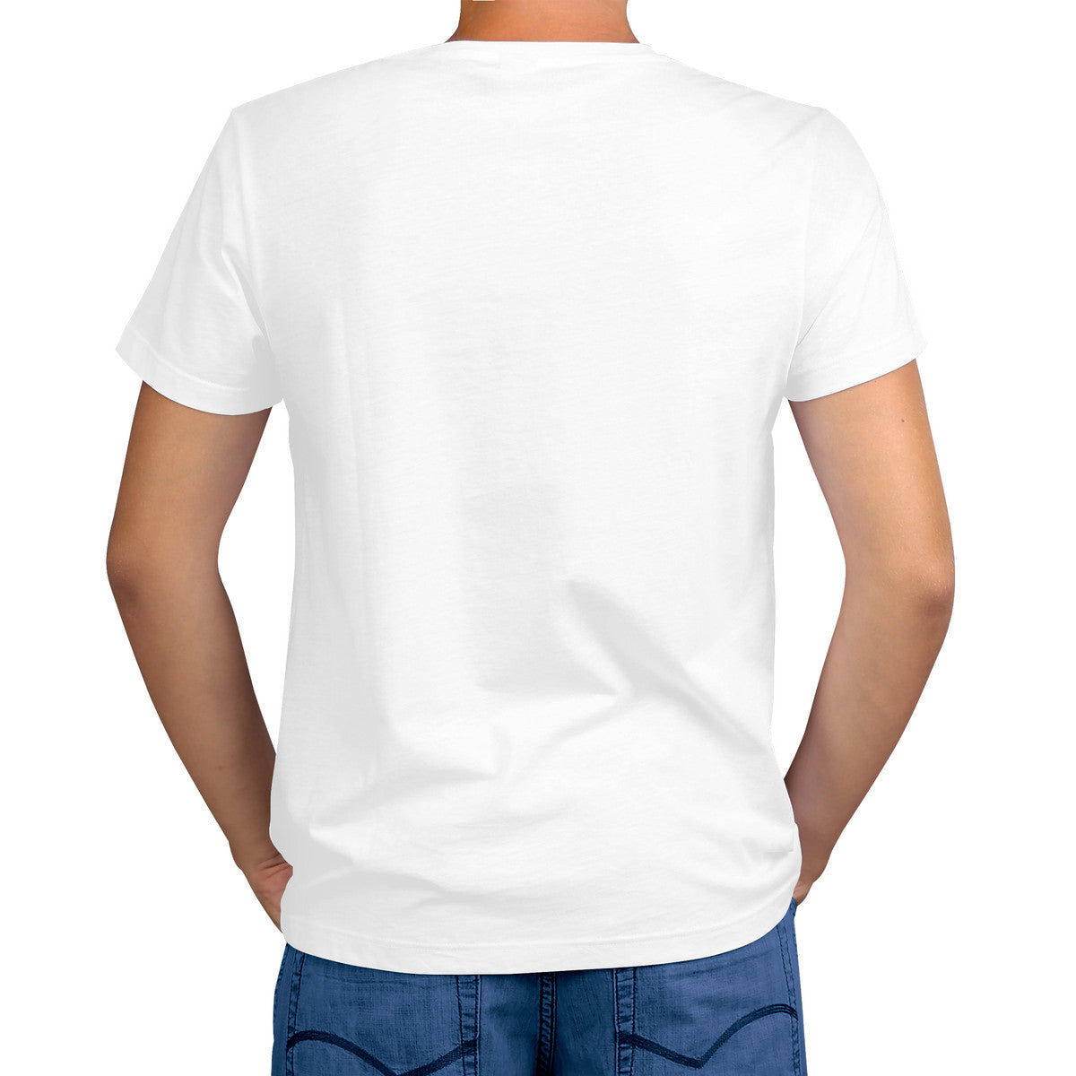 White Print  swag T-Shirt