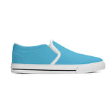 Blue Unisex Slip-on Shoes