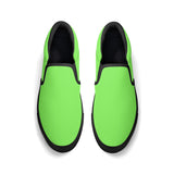 Neon Green Unisex Slip-on Shoes
