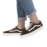 Brown Low Top Flat Sneaker