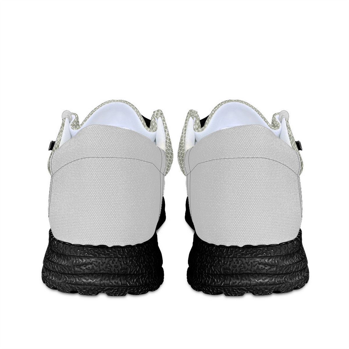 Gray Trendy Canvas Loafers