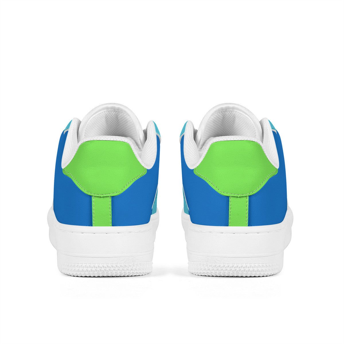 Blue Unisex Microfiber Sneaker
