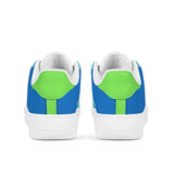 Blue Unisex Microfiber Sneaker