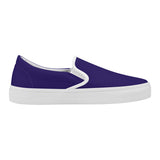 Ravens Purple Skate Slip On Shoes