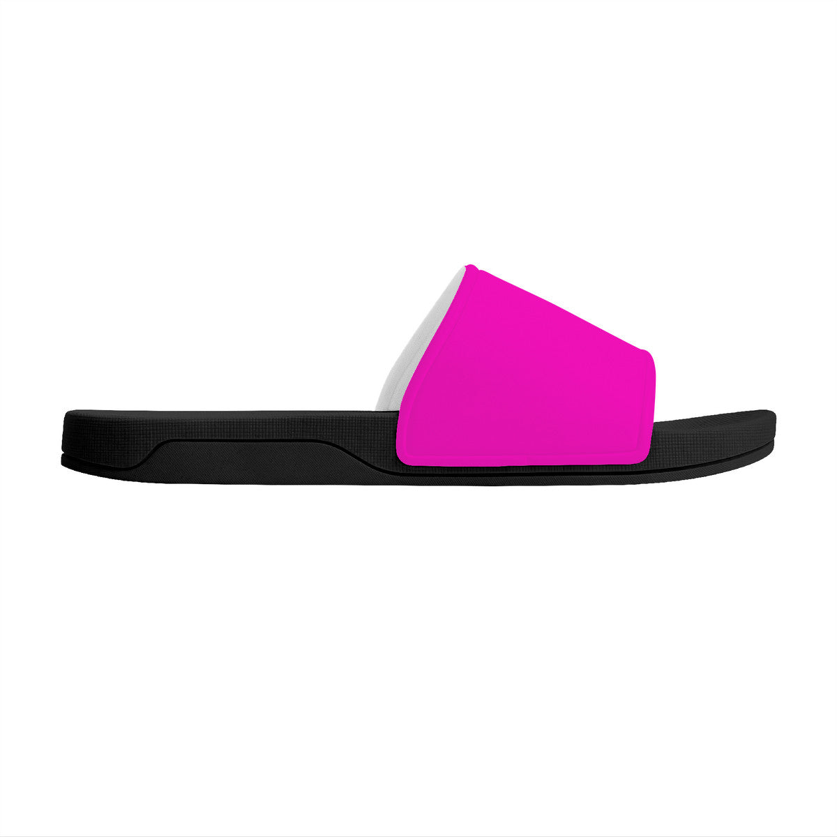 Hot Pink Slide Sandals