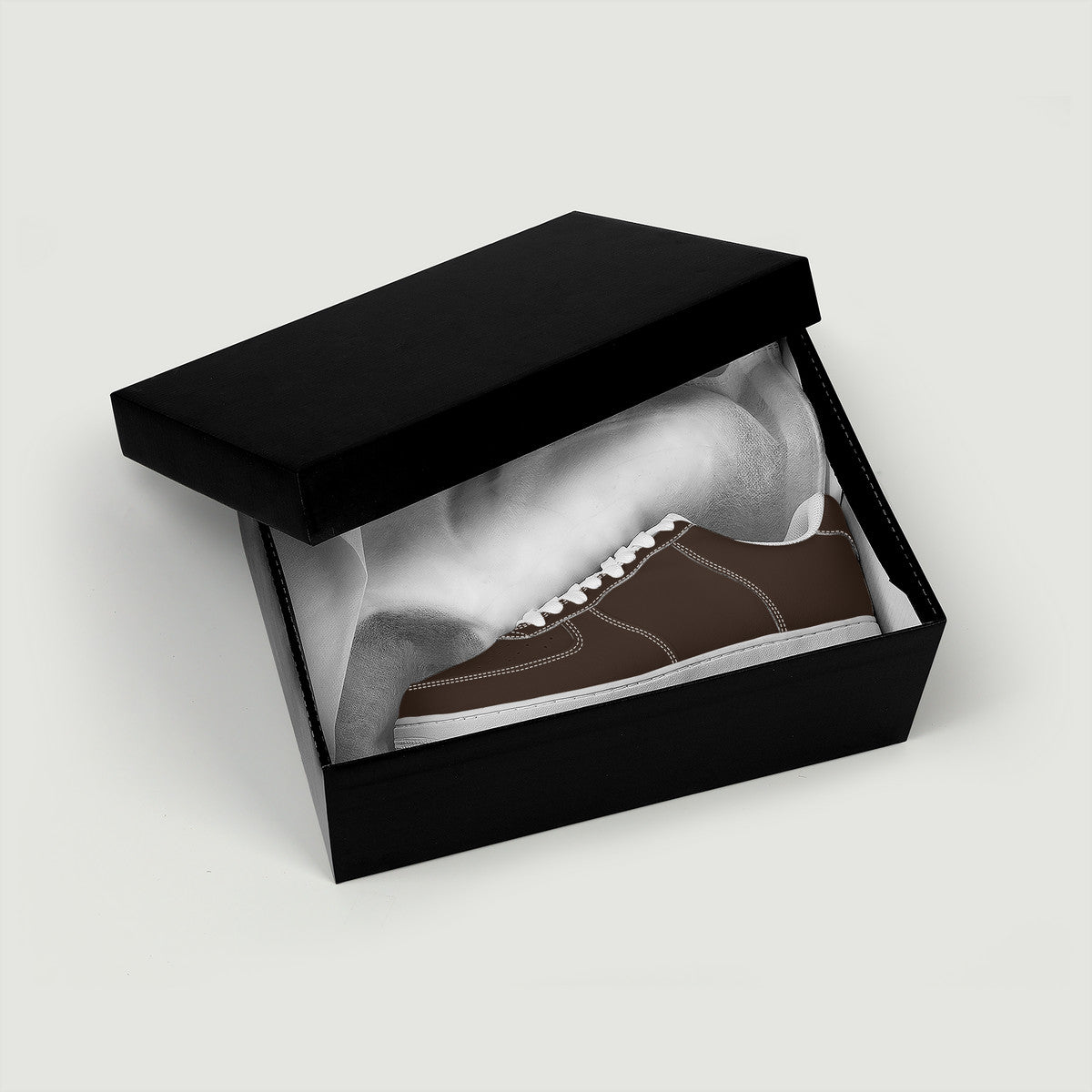 Brown Low Top Unisex Sneaker