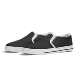 Black Unisex Slip-on Shoes