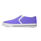 Purple Unisex Slip-on Shoes