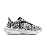 Fingerprint Unisex Lace Up Running Shoes
