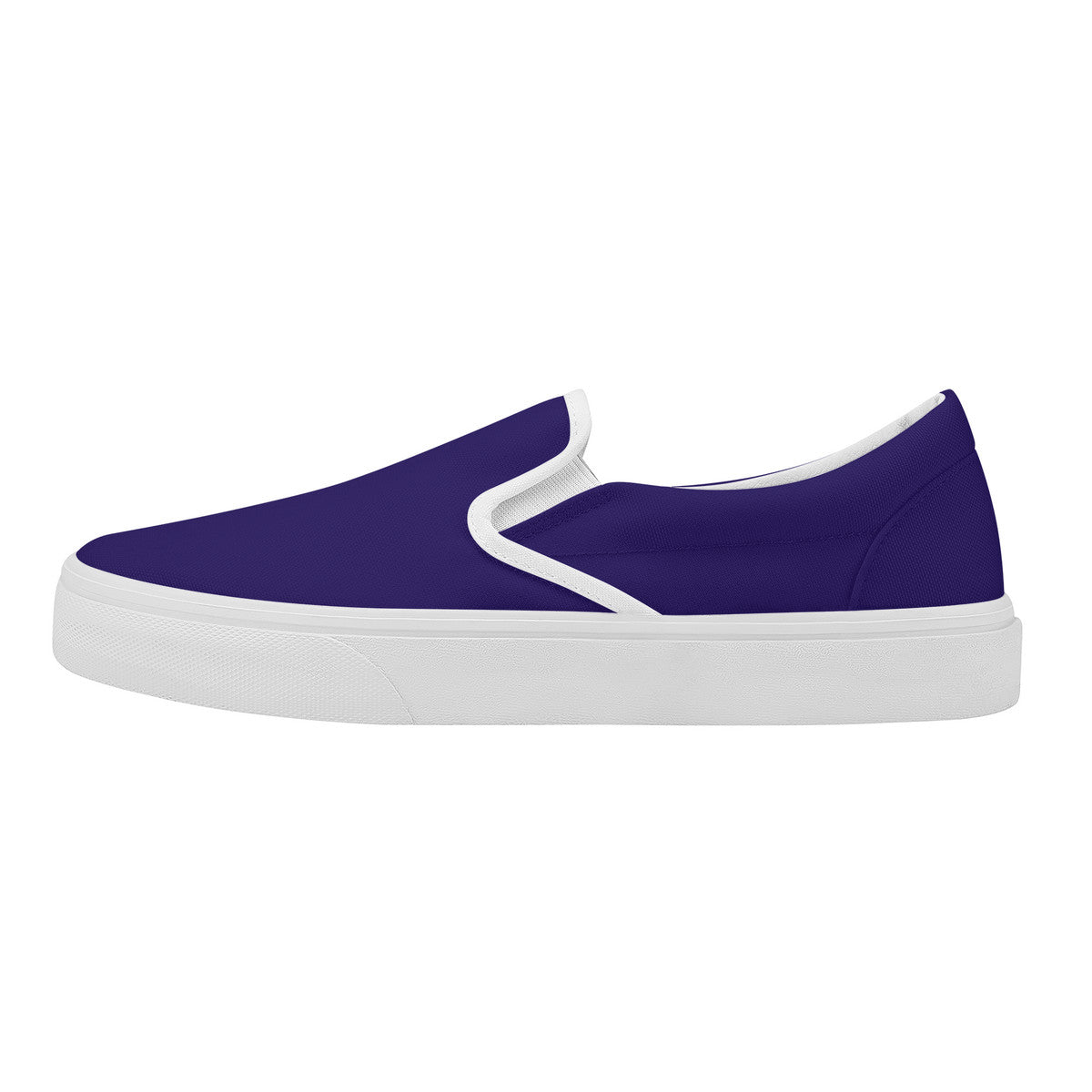 Ravens Purple Skate Slip On Shoes