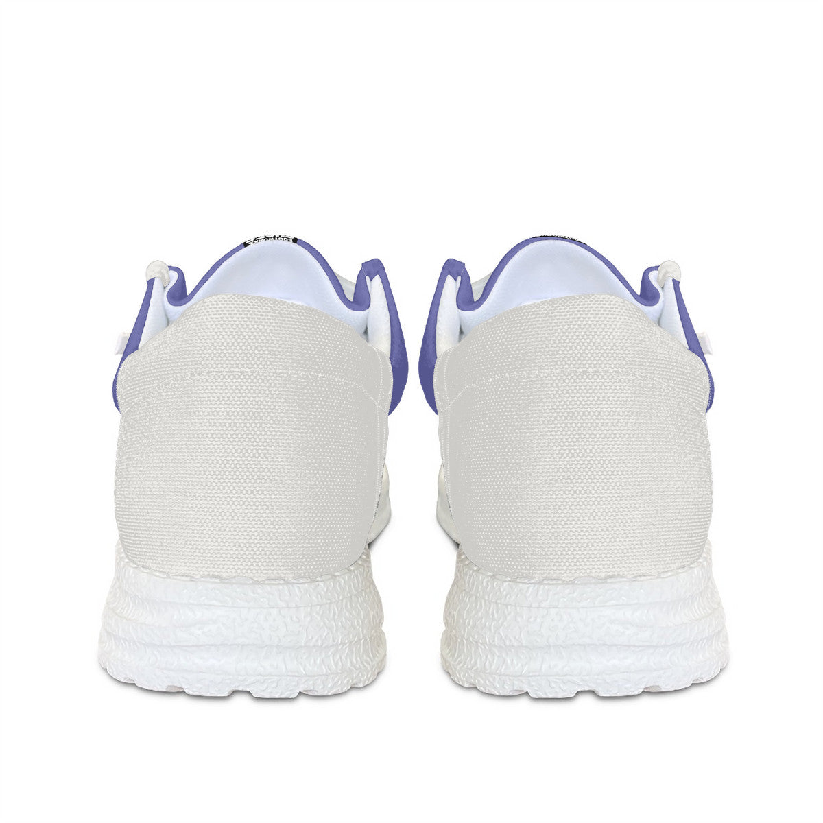 Unisex Purple Canvas Loafers