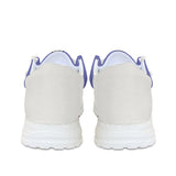 Unisex Purple Canvas Loafers