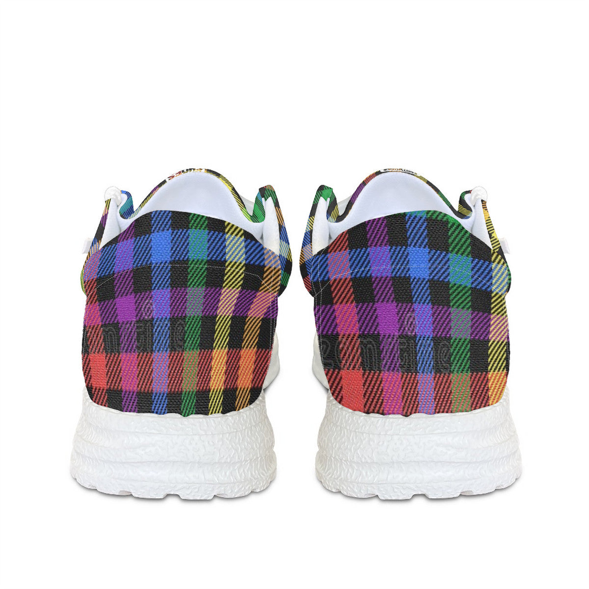 Gay Pride Rainbow Allgender Canvas Loafers