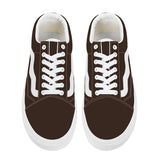 Brown Low Top Flat Sneaker