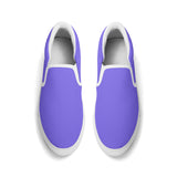 Purple Unisex Slip-on Shoes