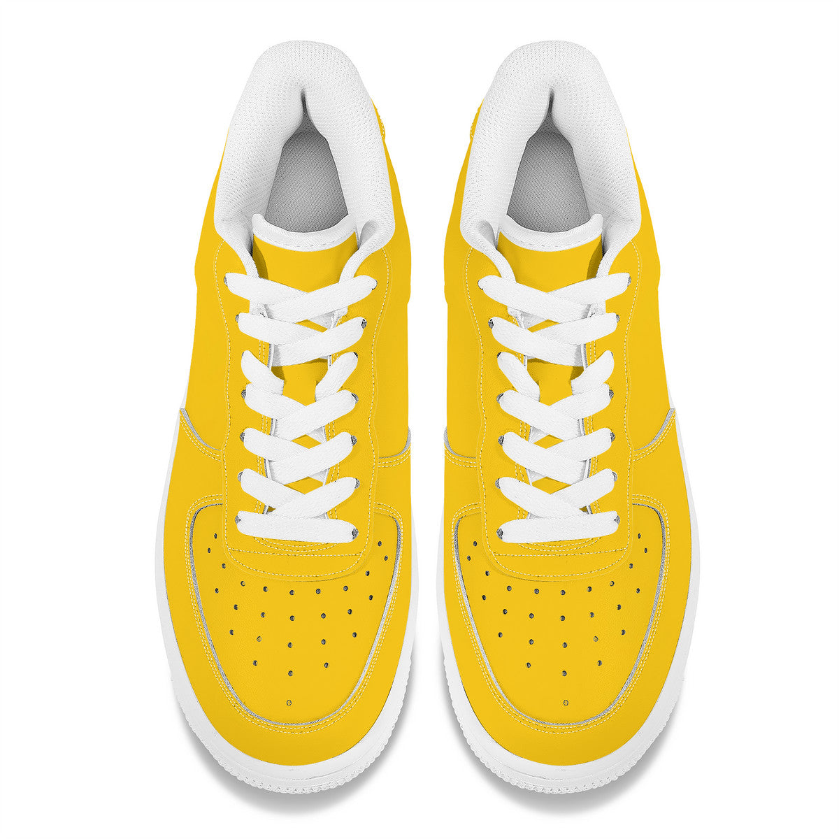 Bannana Yellow Unisex Microfiber Sneakers