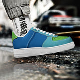 Blue Low Top Unisex Sneaker – Timeless Style by Footworks Shoes