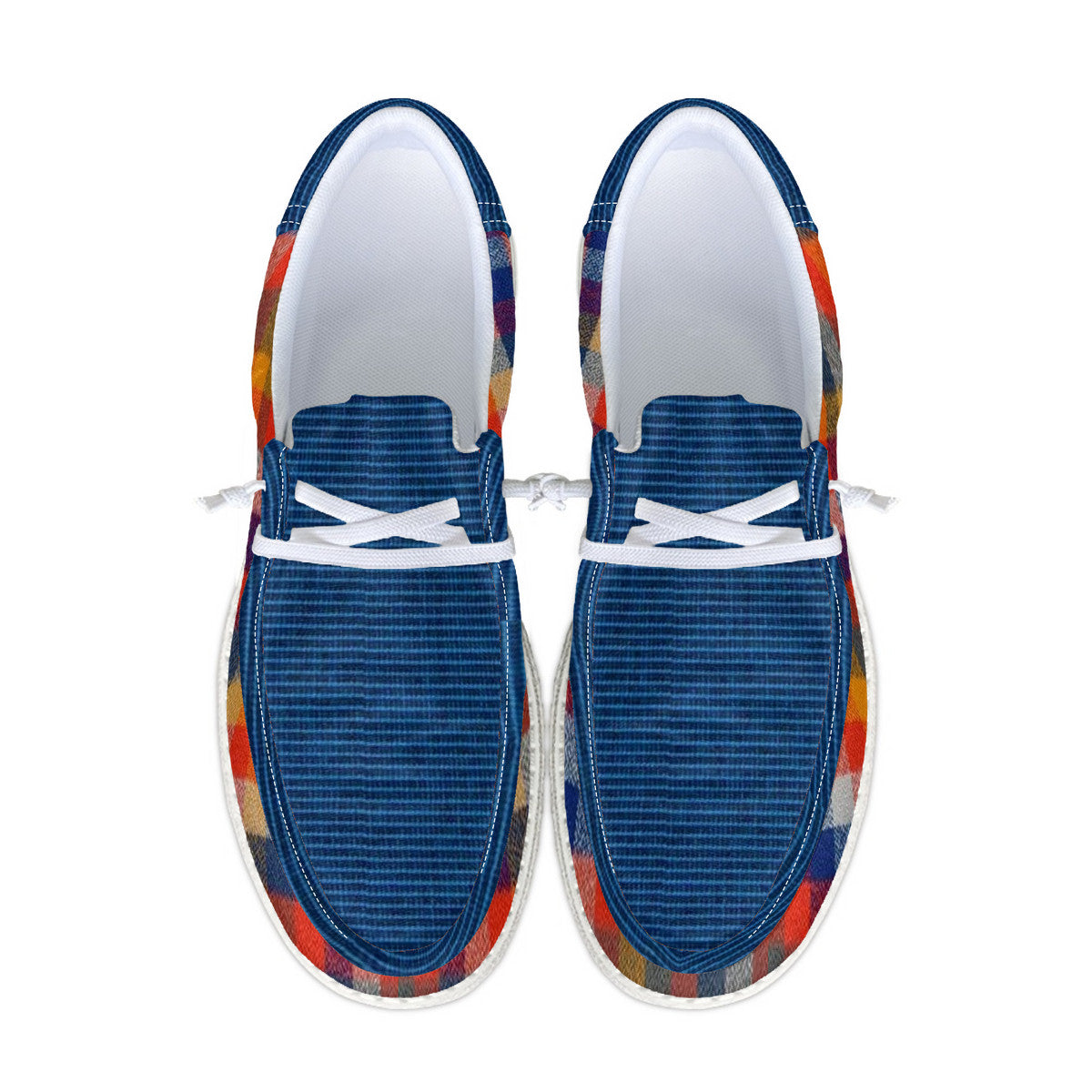 Multicolor Unisex Canvas Loafers