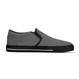 Puter Gray Unisex Slip-on Shoes