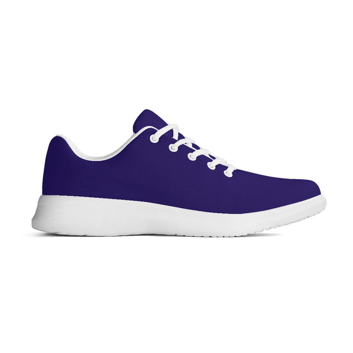 Ravens Purple Unisex Flat Tennis Sneakers Athletic Running Shoes
