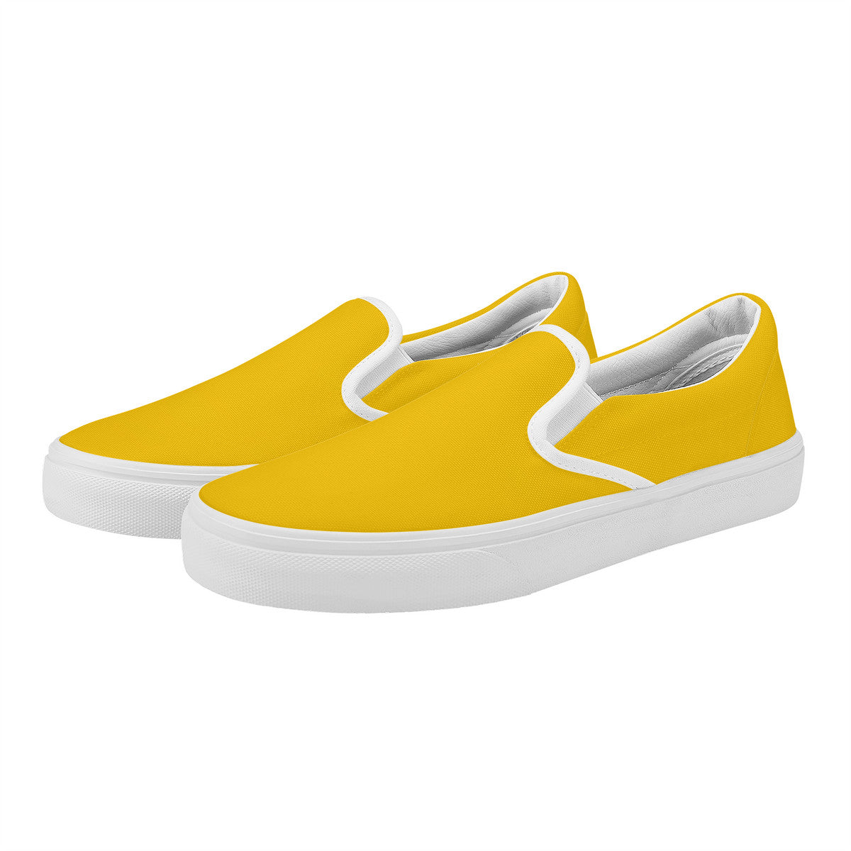 Bannana Yellow Skate Slip On Shoes