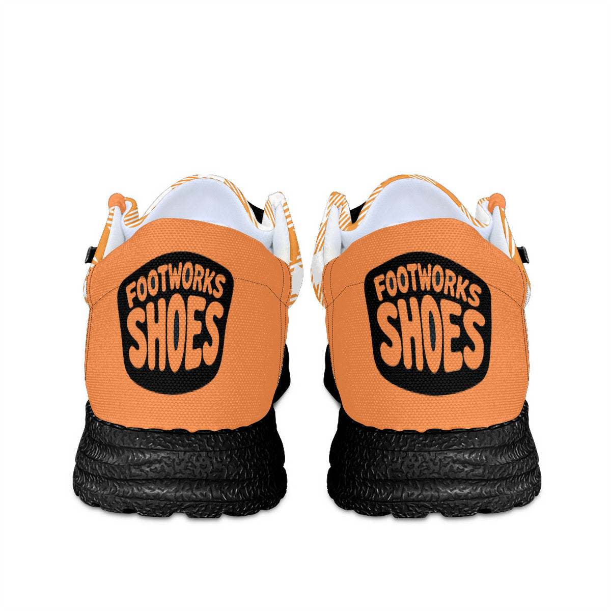 Orange Unisex Canvas Loafers