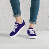 Ravens Purple Low-Top Synthetic Leather Sneakers