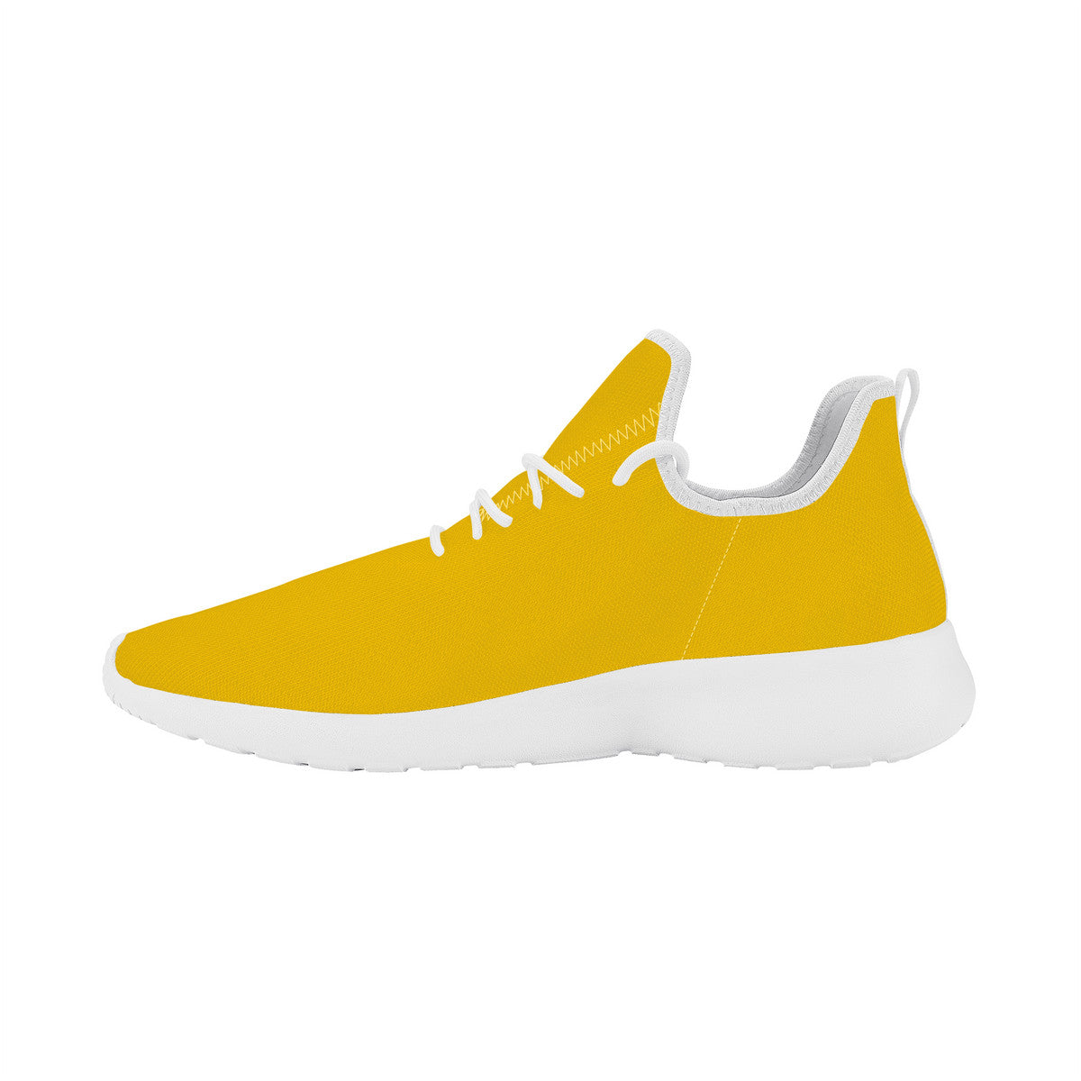 Bannana Yellow Lightweight Mesh Knit Sneaker