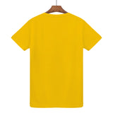 Yellow Print  swag T-Shirt