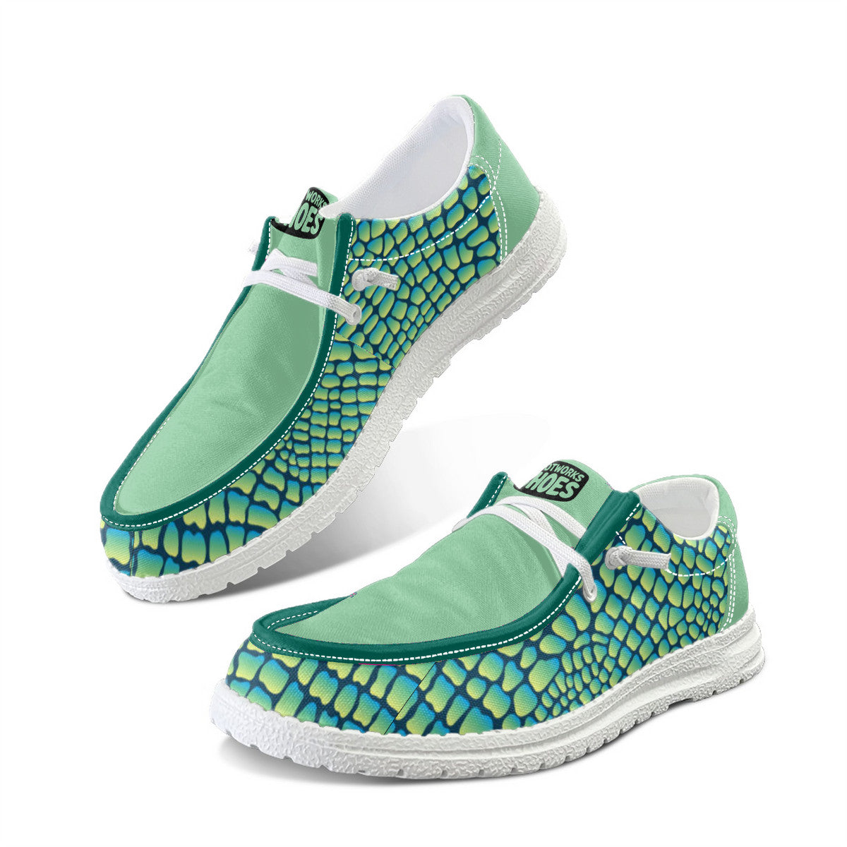 Croc Hunter Canvas Loafers