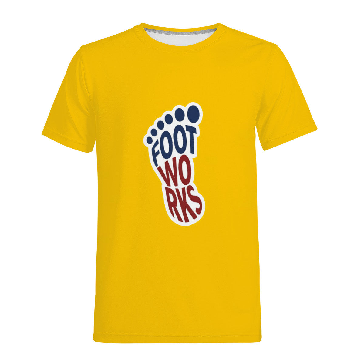 Yellow Print  swag T-Shirt